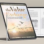 The value exchange ebook three device Mockup