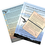 Refrence cards collection faned-out display.